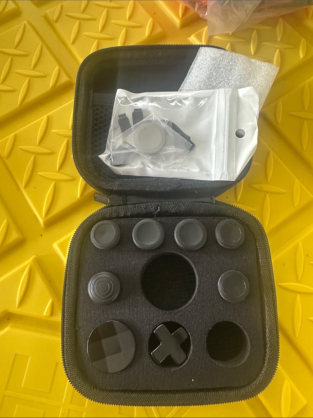 Playstation Gaming Controller Buttons/Replacement Parts with Carrying Case